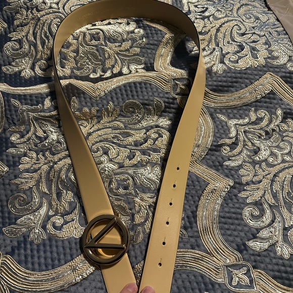 Valentino cream leather belt - Picture 3 of 6
